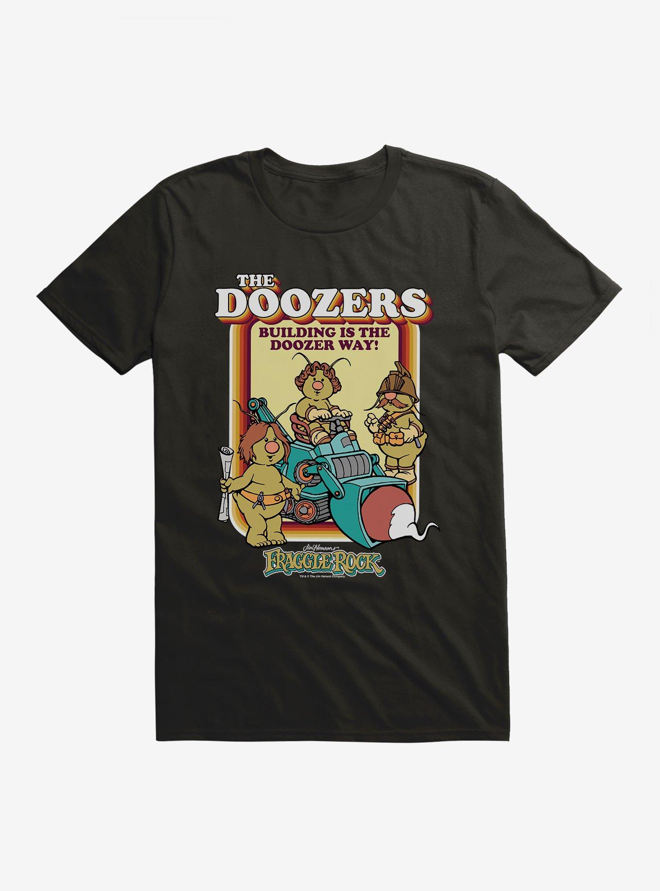 Jim Henson's Fraggle Rock The Doozers Building T-Shirt, BLACK, hi-res