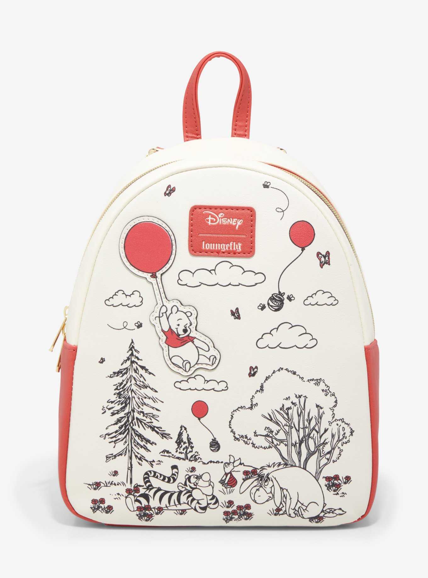 Loungefly Disney Winnie The Pooh Balloons Mini Backpack, , hi-res