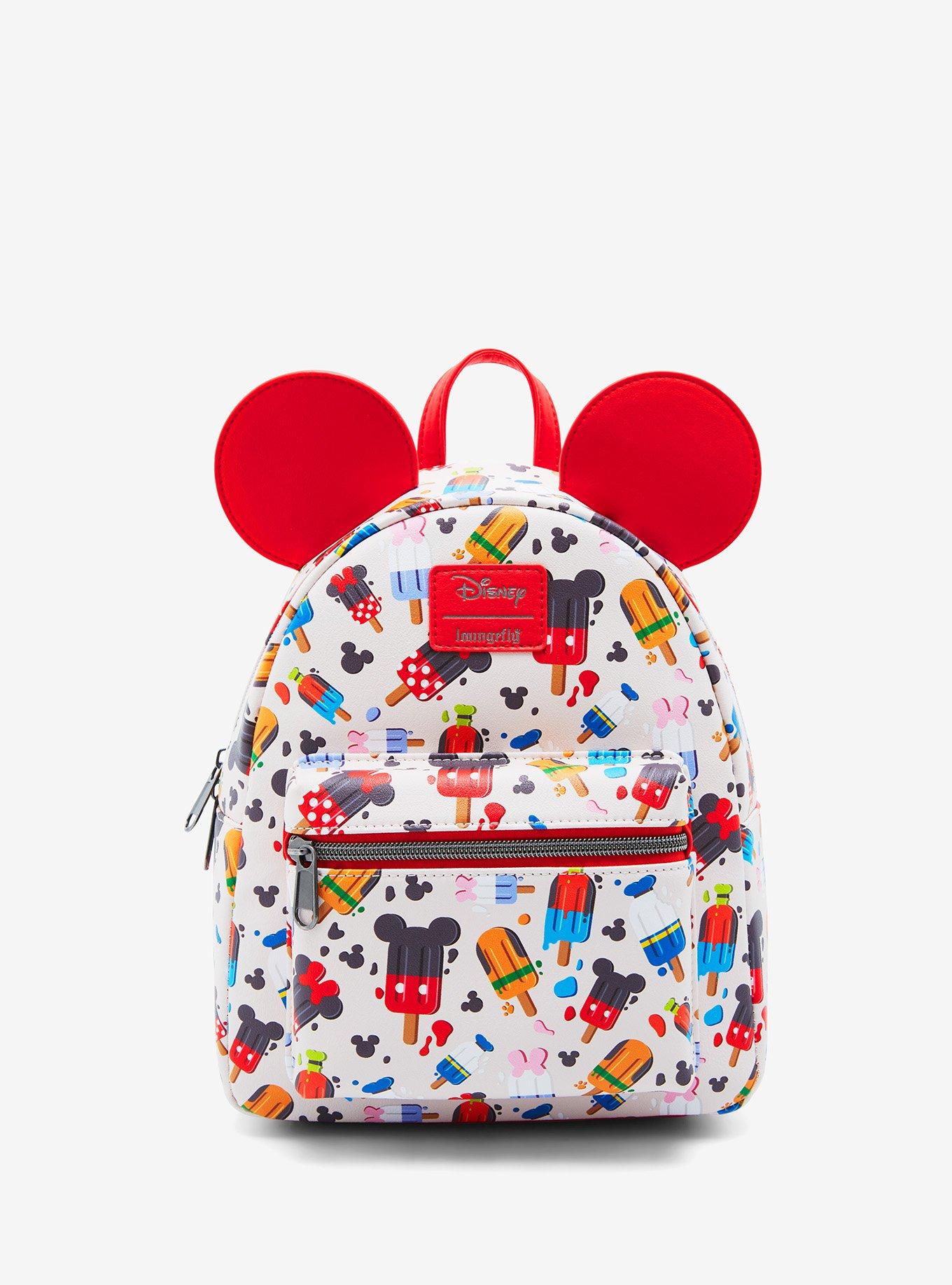 Disney Parks Loungefly Mini Backpack - Mickey and Friends Holiday Treats