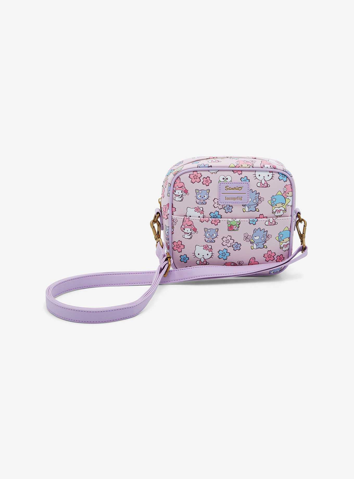 Loungefly Hello Kitty And Friends Cherry Blossom Crossbody Bag | Hot Topic