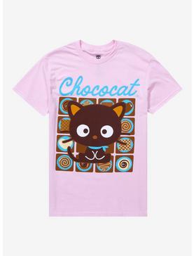 Chococat Chocolate Grid Girls T-Shirt, , hi-res