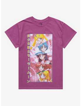 Sailor Moon Crystal Panel Boyfriend Fit Girls T-Shirt, , hi-res