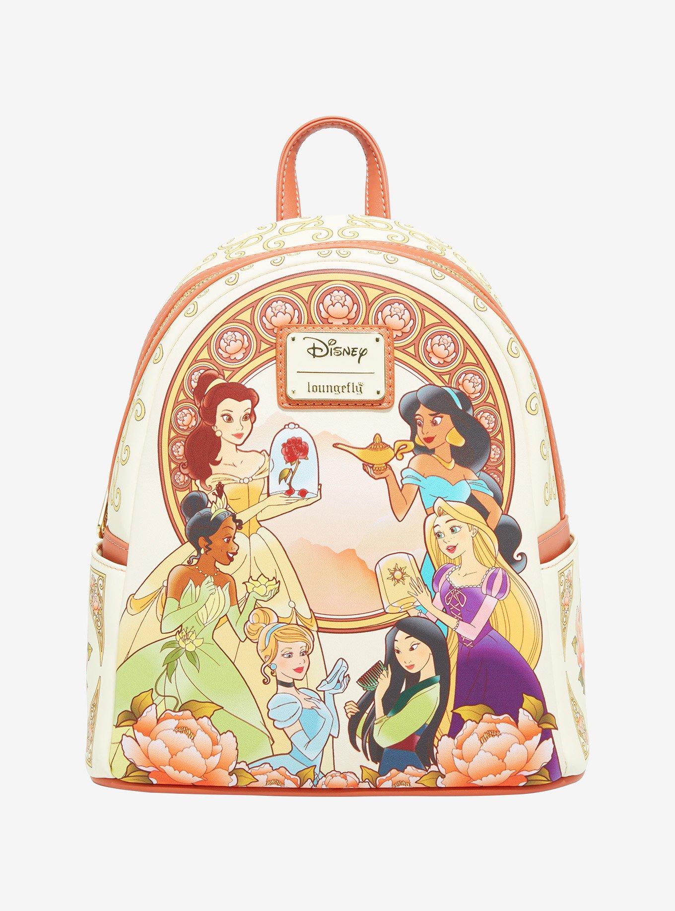 Disney Parks Loungefly Mini Backpack - Classic Disney Princess Trio