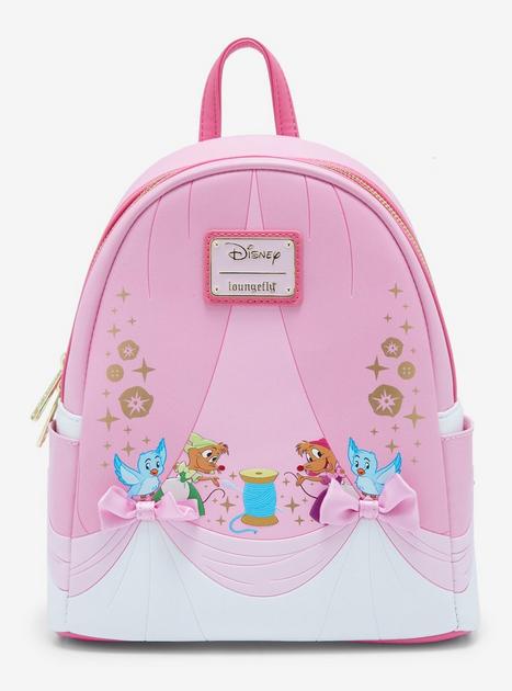 Loungefly Disney Cinderella Pink Dress Mini Backpack - BoxLunch ...