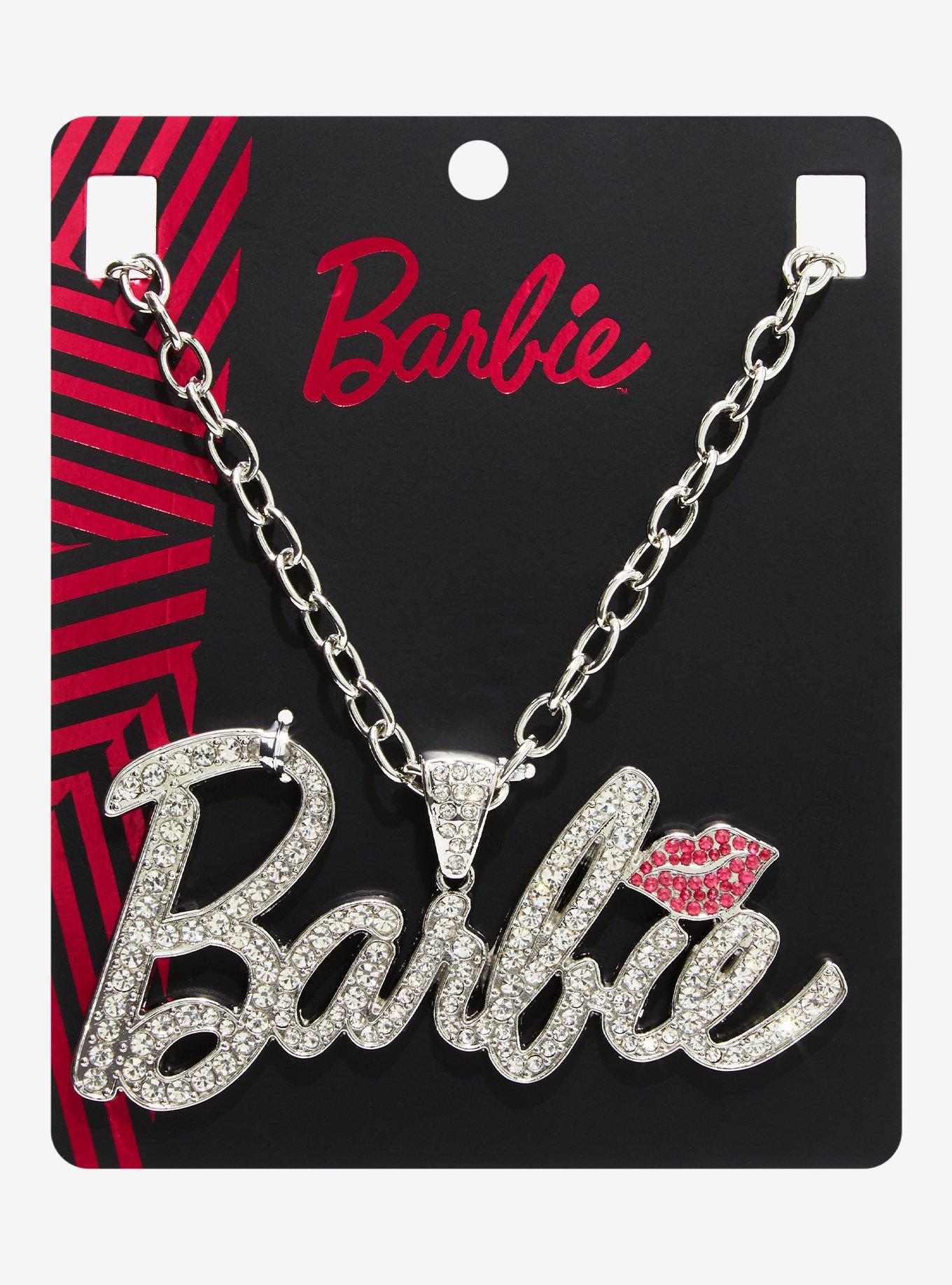 Barbie Bling Nameplate Necklace | Hot Topic