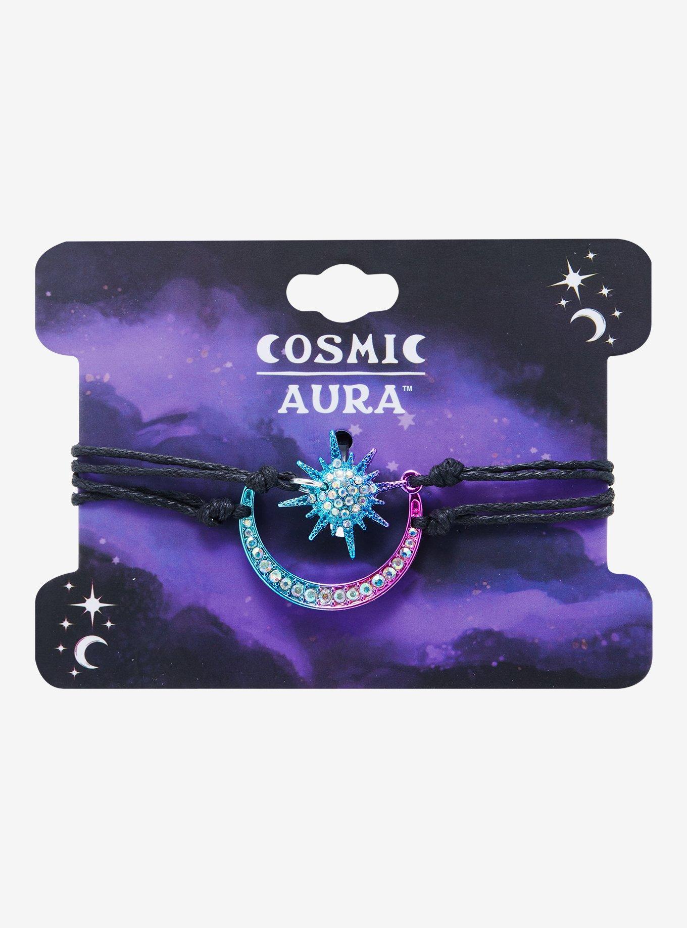 Cosmic Aura Anodized Celestial Best Friend Cord Bracelet Set, , hi-res