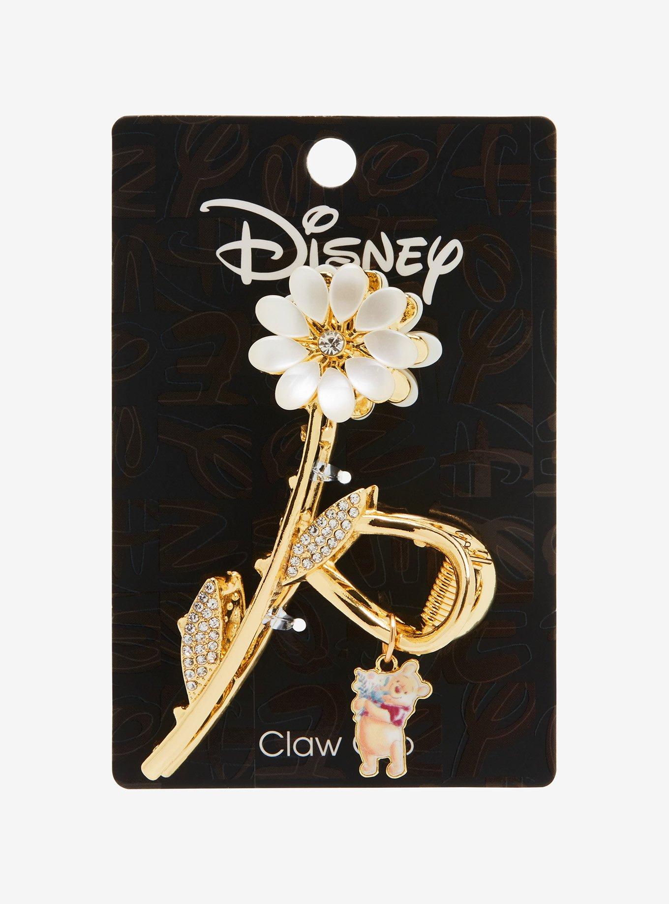 Disney Winnie The Pooh Jeweled Flower Claw Clip, , hi-res
