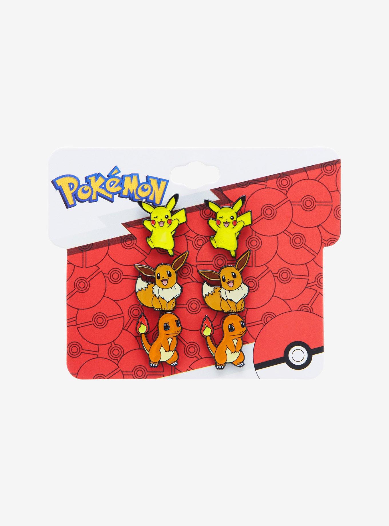 Set of 8 Nintendo Pokemon Cute eevee evolutions in hoods stickers