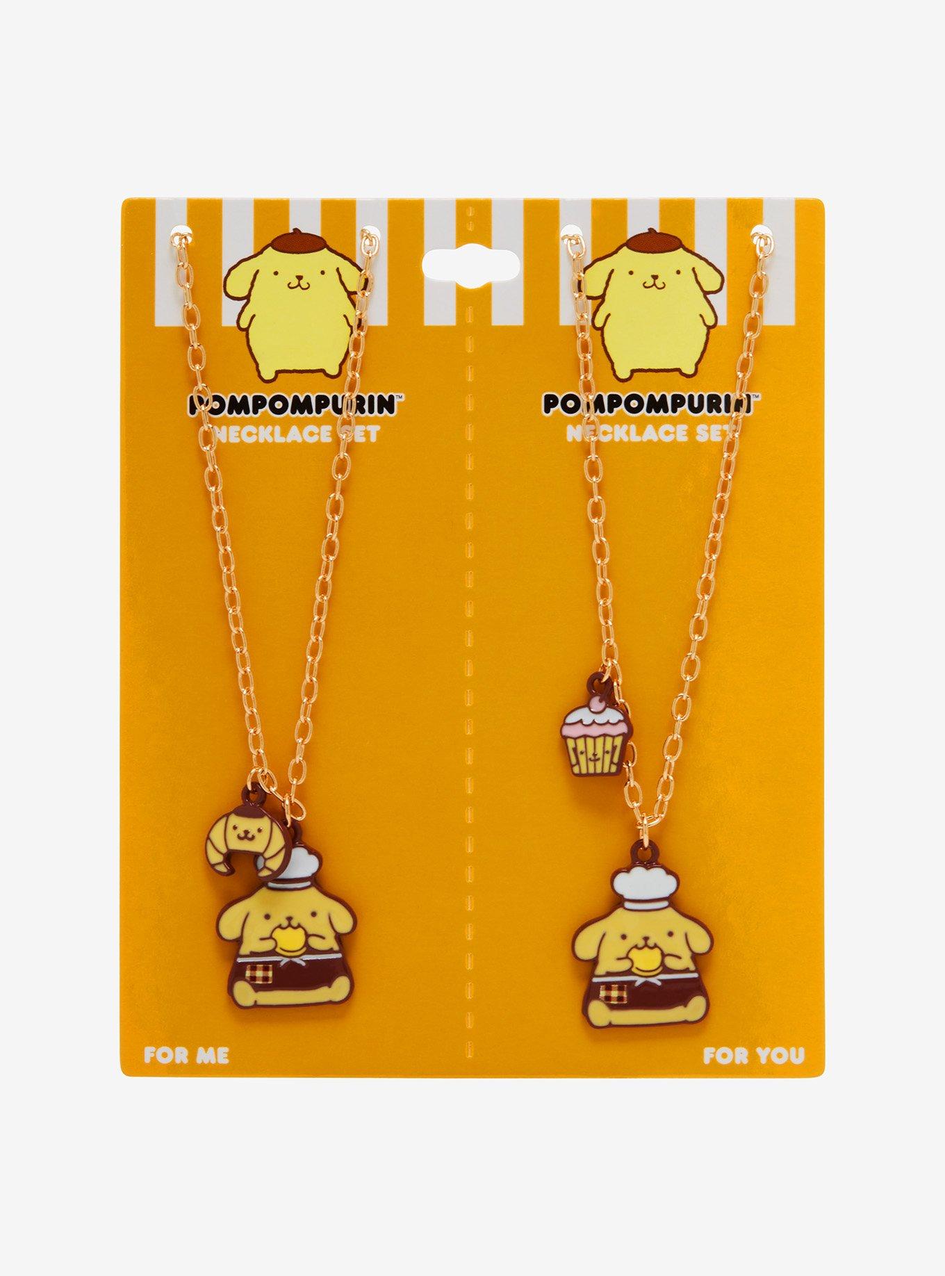 Pompompurin Bakery Treats Bestie Necklace Set, , hi-res
