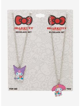 My Melody & Kuromi Pool Party Best Friend Necklace Set, , hi-res