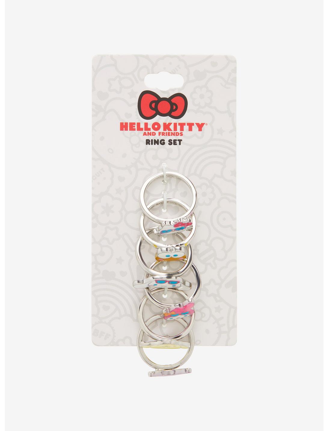 Hello Kitty And Friends Pool Party Ring Set, , hi-res
