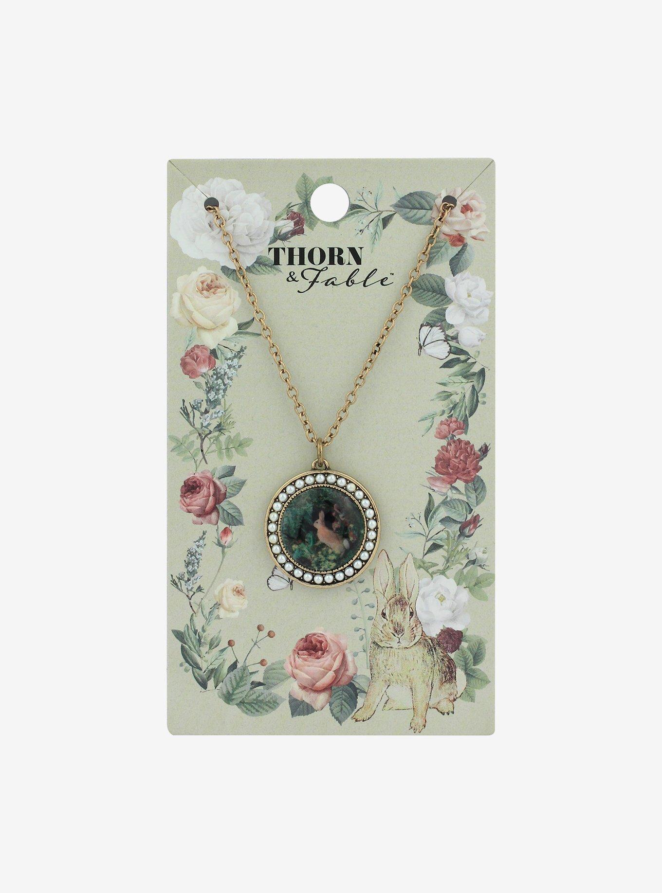 Thorn & Fable Rabbit Necklace, , hi-res
