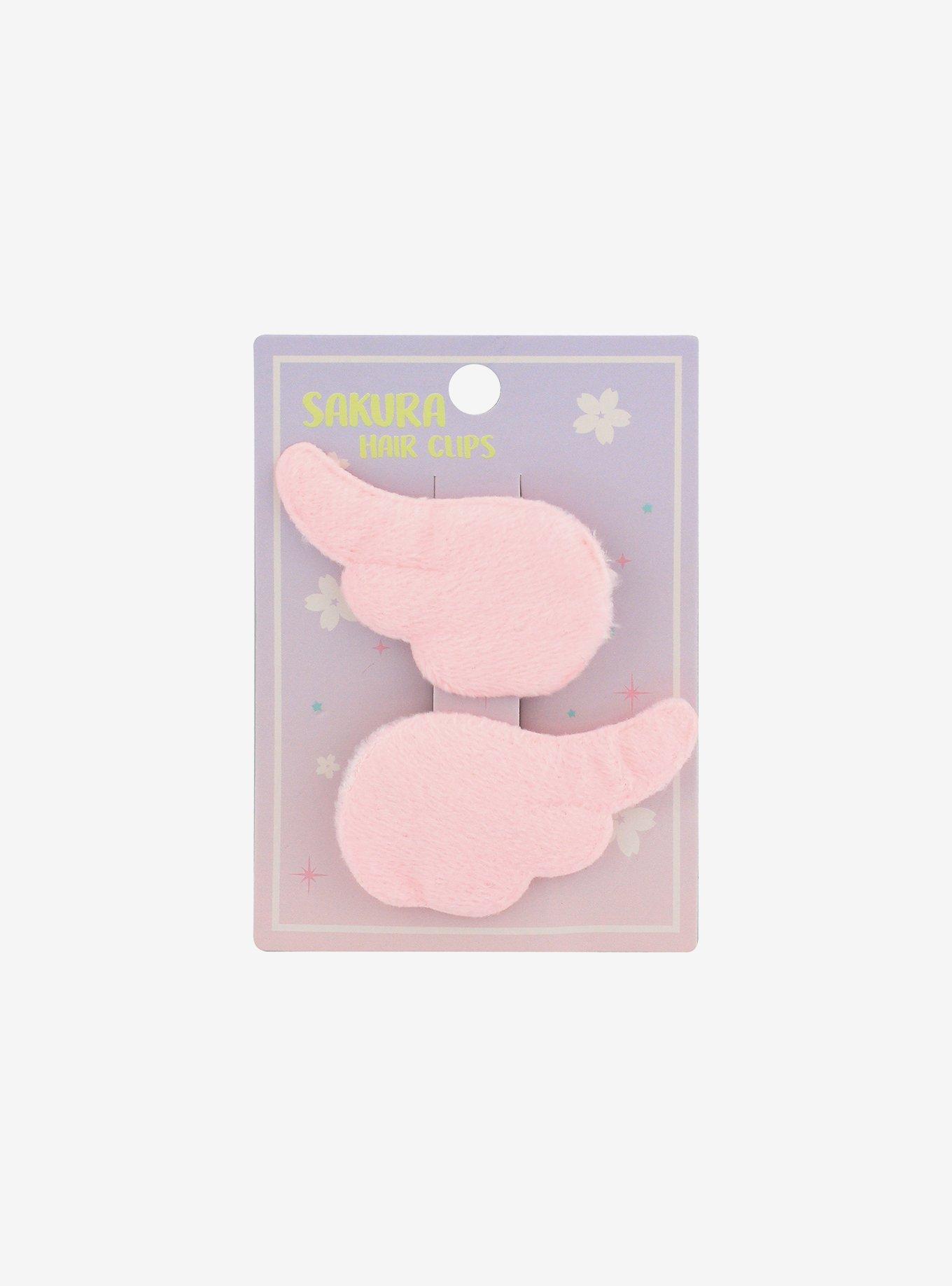 Sweet Society Pink Wing Hair Clip Set