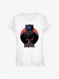 Marvel Black Panther Retro Portrait Girls T-Shirt, WHITE, hi-res