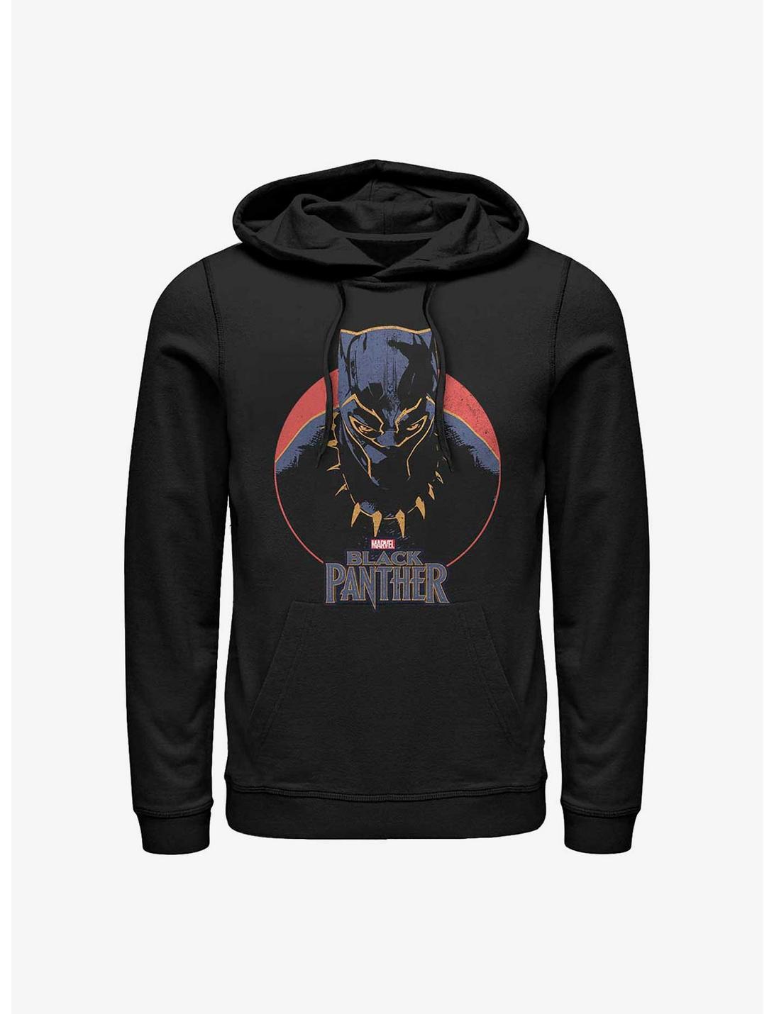 Marvel Black Panther Retro Portrait Hoodie, BLACK, hi-res