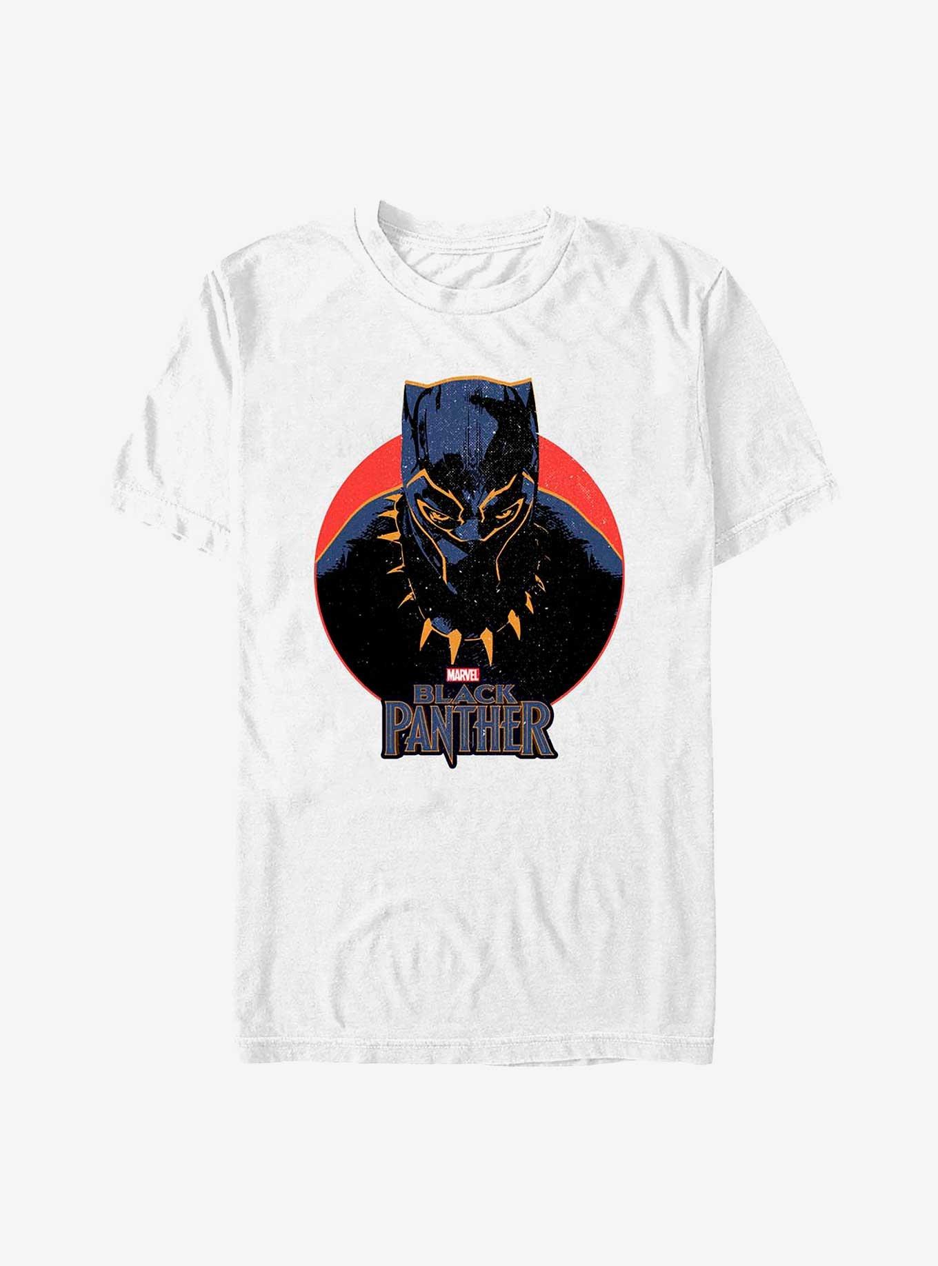 Marvel Black Panther Retro Portrait T-Shirt, WHITE, hi-res