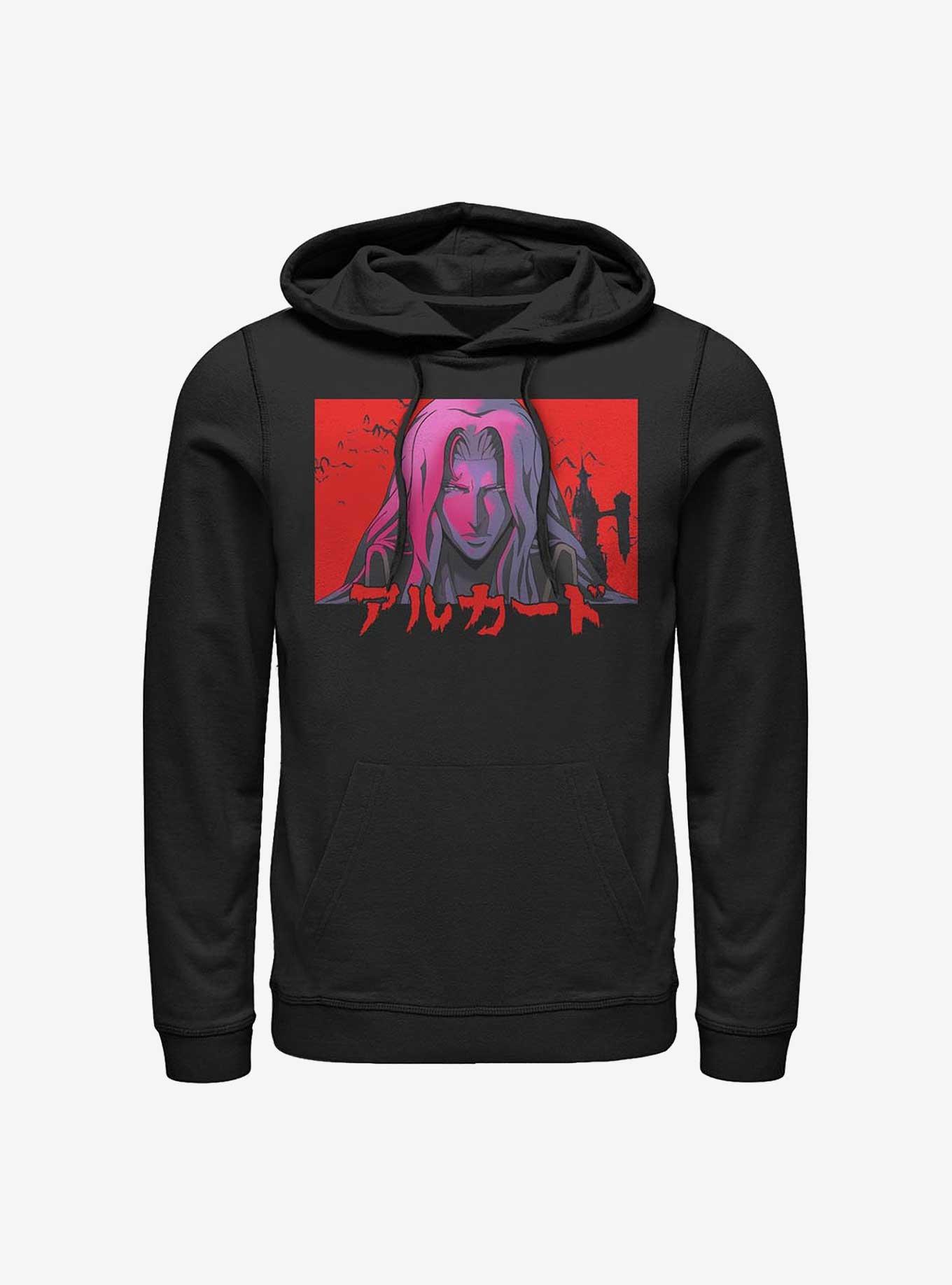 Castlevania Sunset Alucard Hoodie, BLACK, hi-res