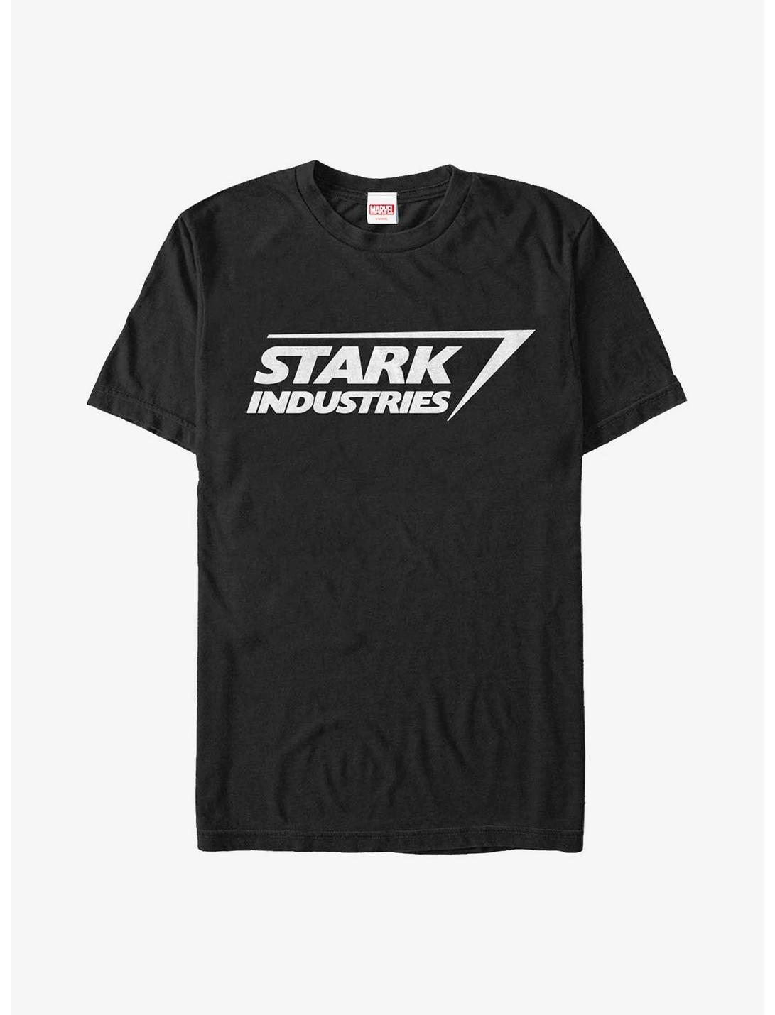 Marvel Iron Man Stark Industries T-Shirt, BLACK, hi-res