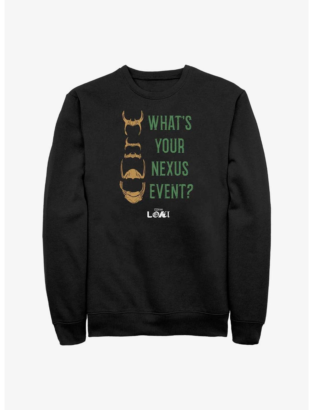 Marvel Loki Nexus Event Sweatshirt, BLACK, hi-res