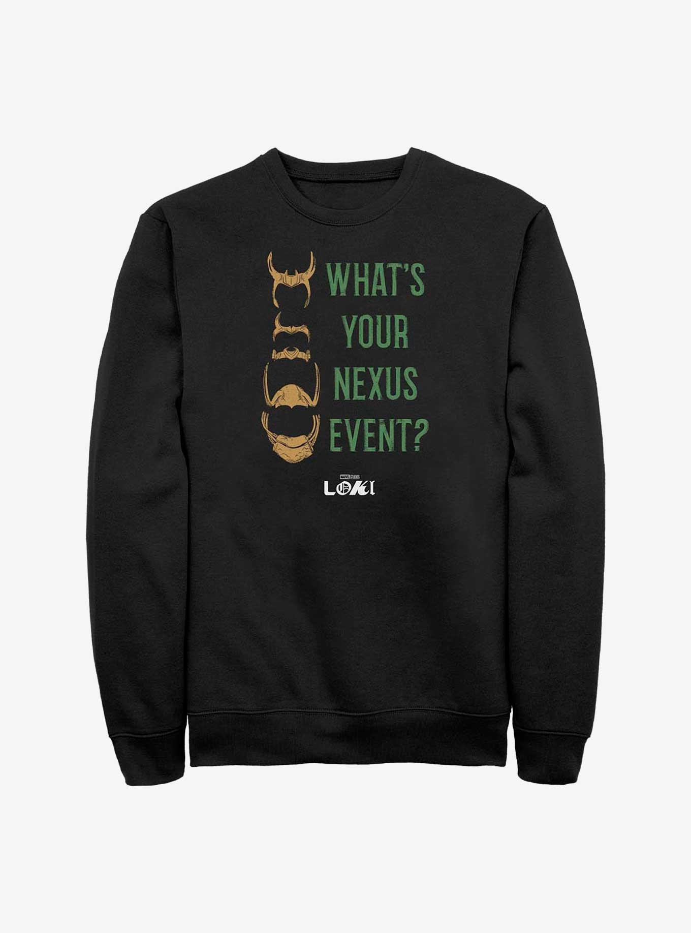 Marvel Loki Nexus Event Sweatshirt, BLACK, hi-res