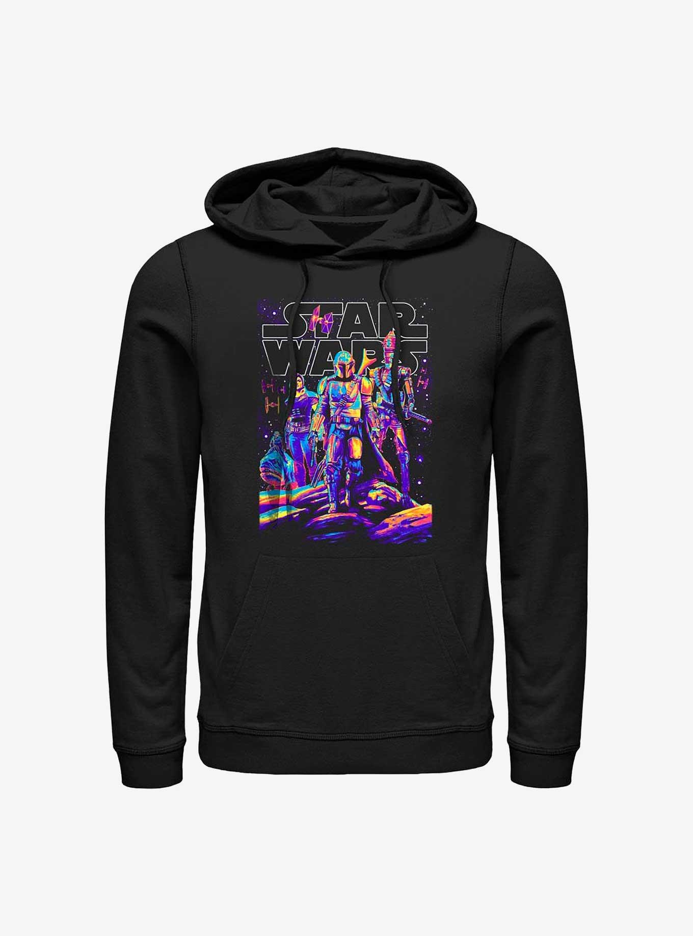 Star Wars The Mandalorian Light It Up Hoodie, , hi-res