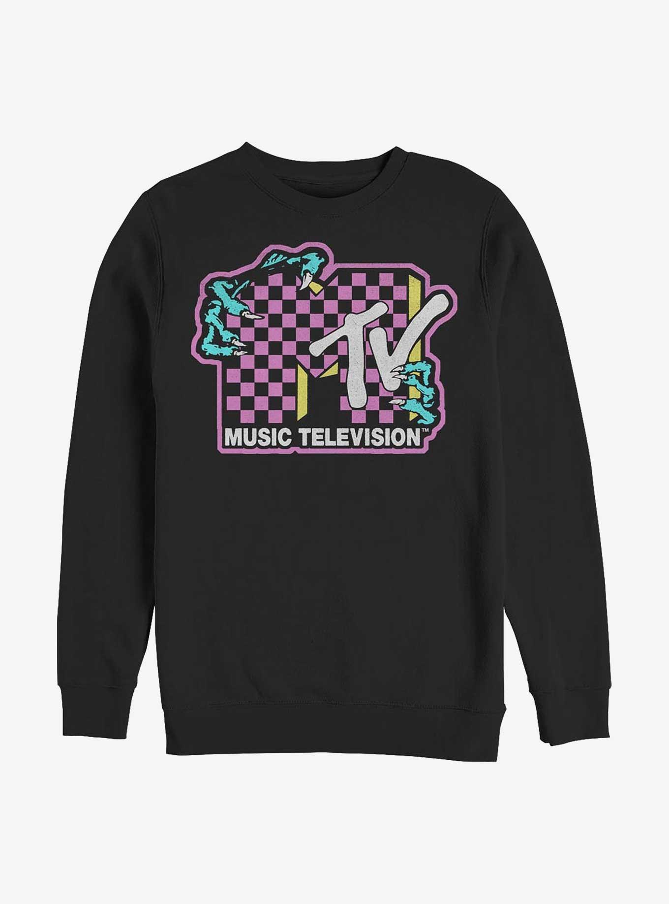 MTV Creature Logo Sweatshirt, BLACK, hi-res