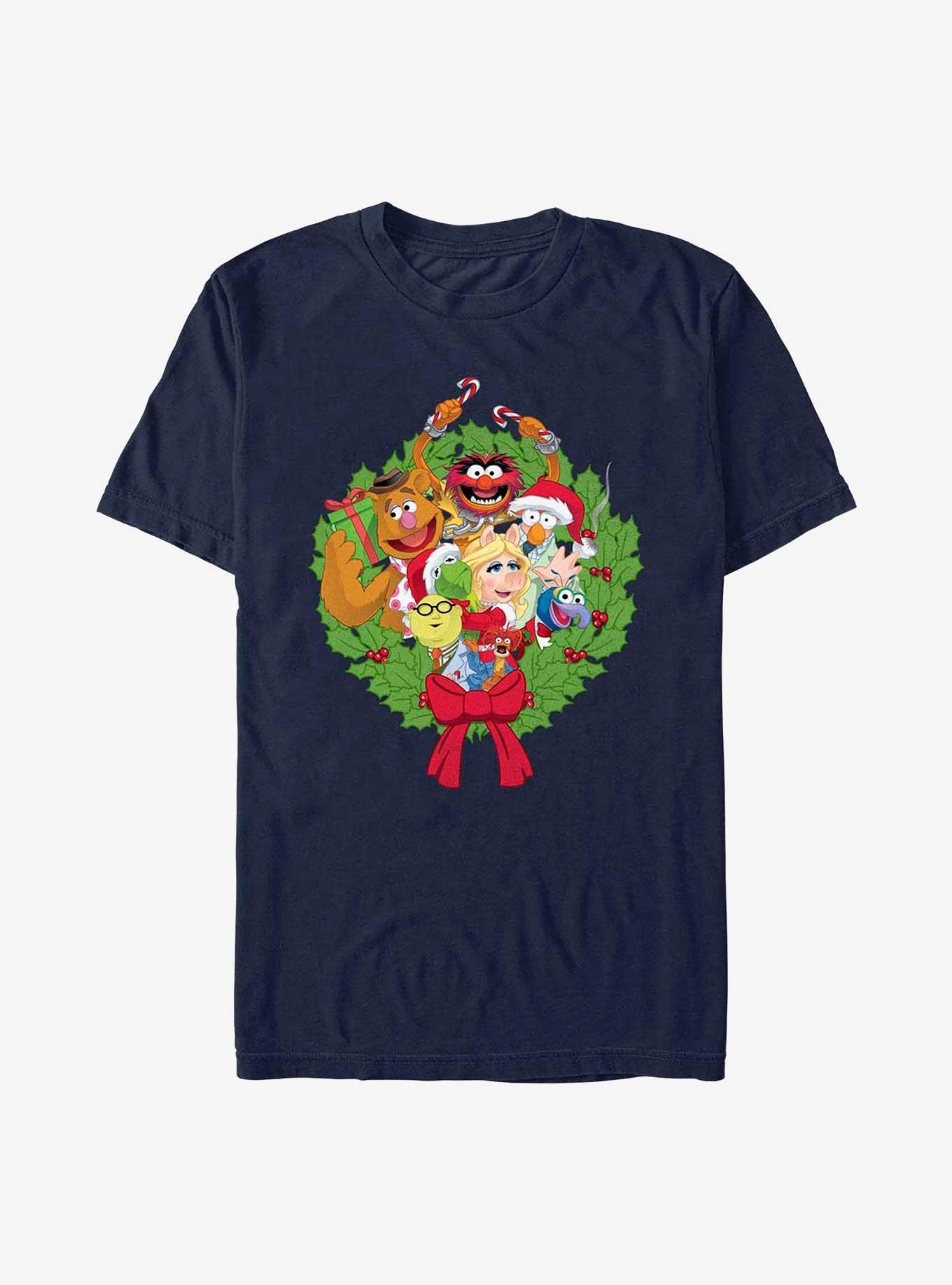 Disney The Muppets Holiday Wreath T-Shirt, , hi-res