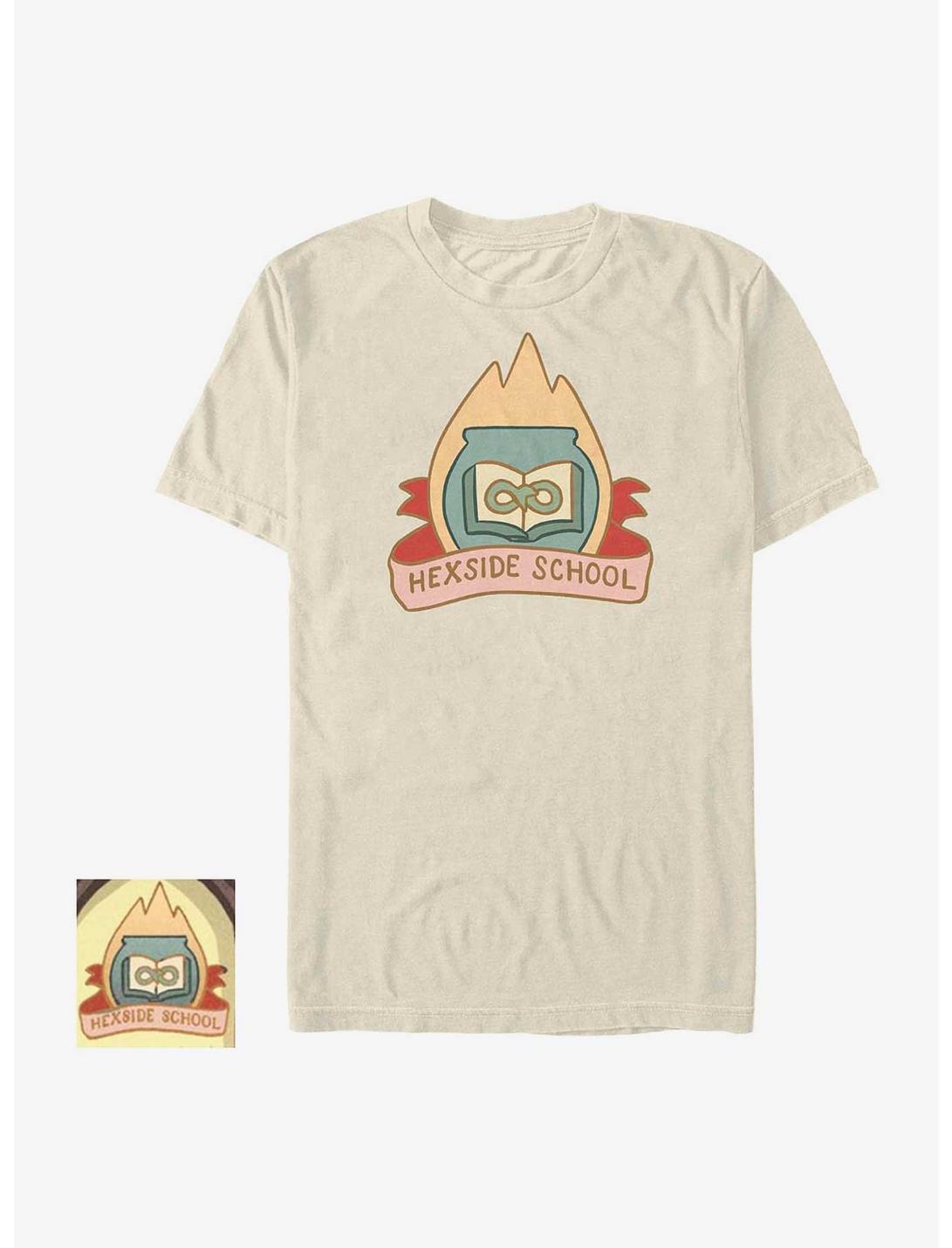 Disney The Owl House Hexside School T-Shirt, NATURAL, hi-res