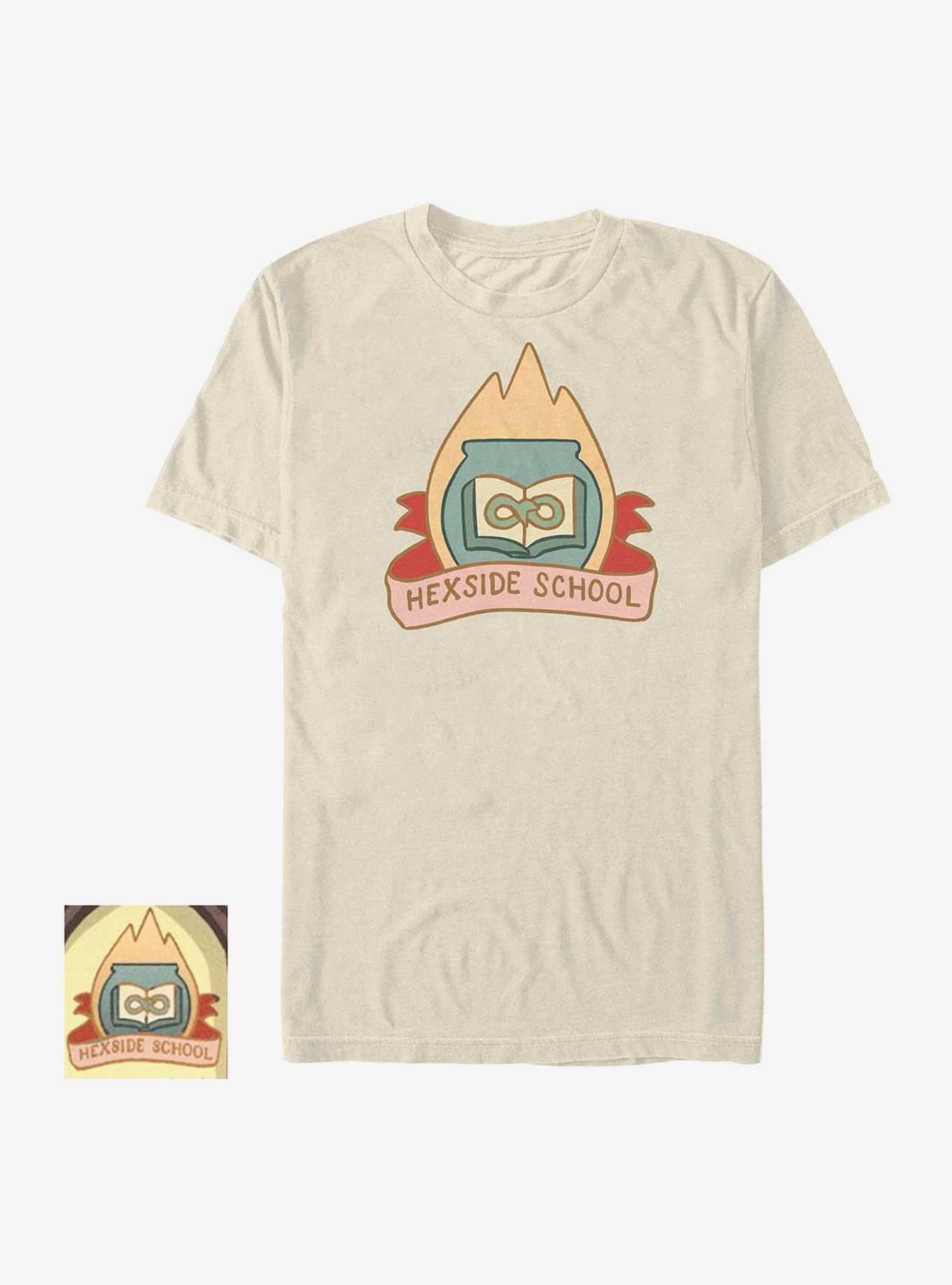 Disney The Owl House Hexside School T-Shirt, NATURAL, hi-res