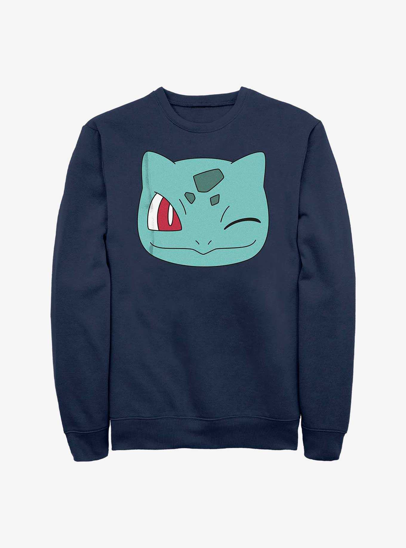 Pokemon Bulbasaur Face Sweatshirt, , hi-res