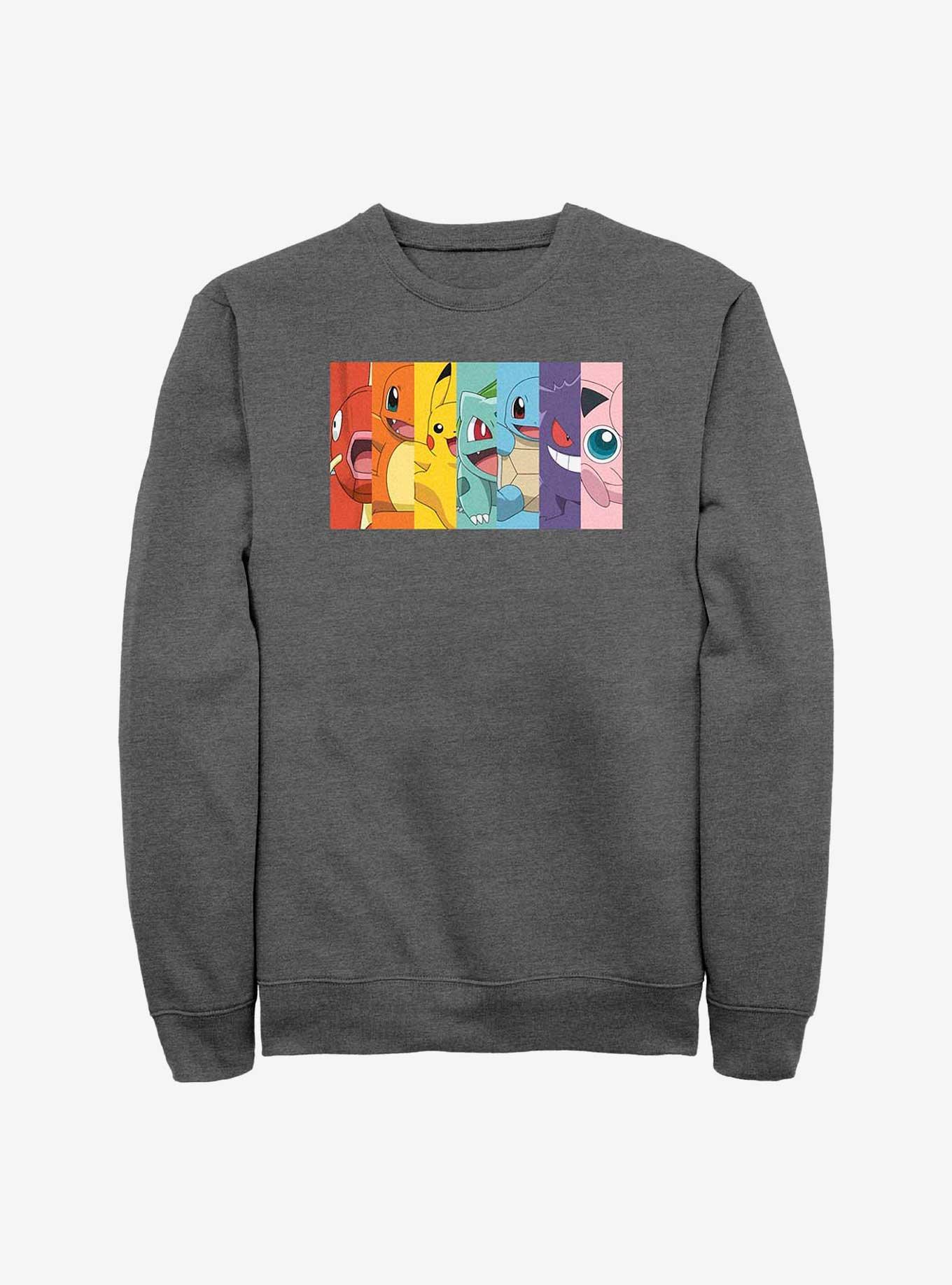 Pokemon Rainbow Panels Sweatshirt