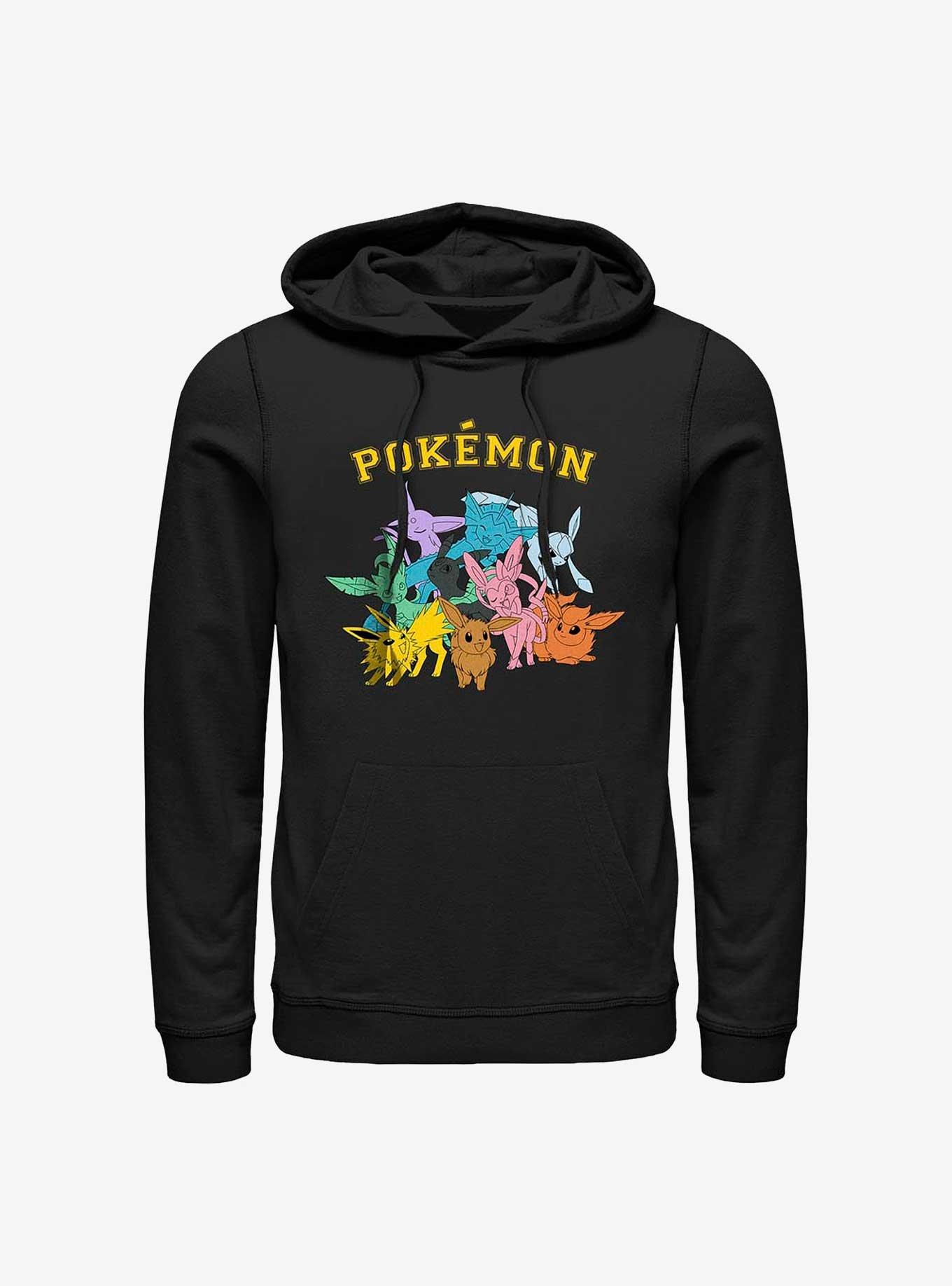 Pokemon Eeveelutions Hoodie, BLACK, hi-res