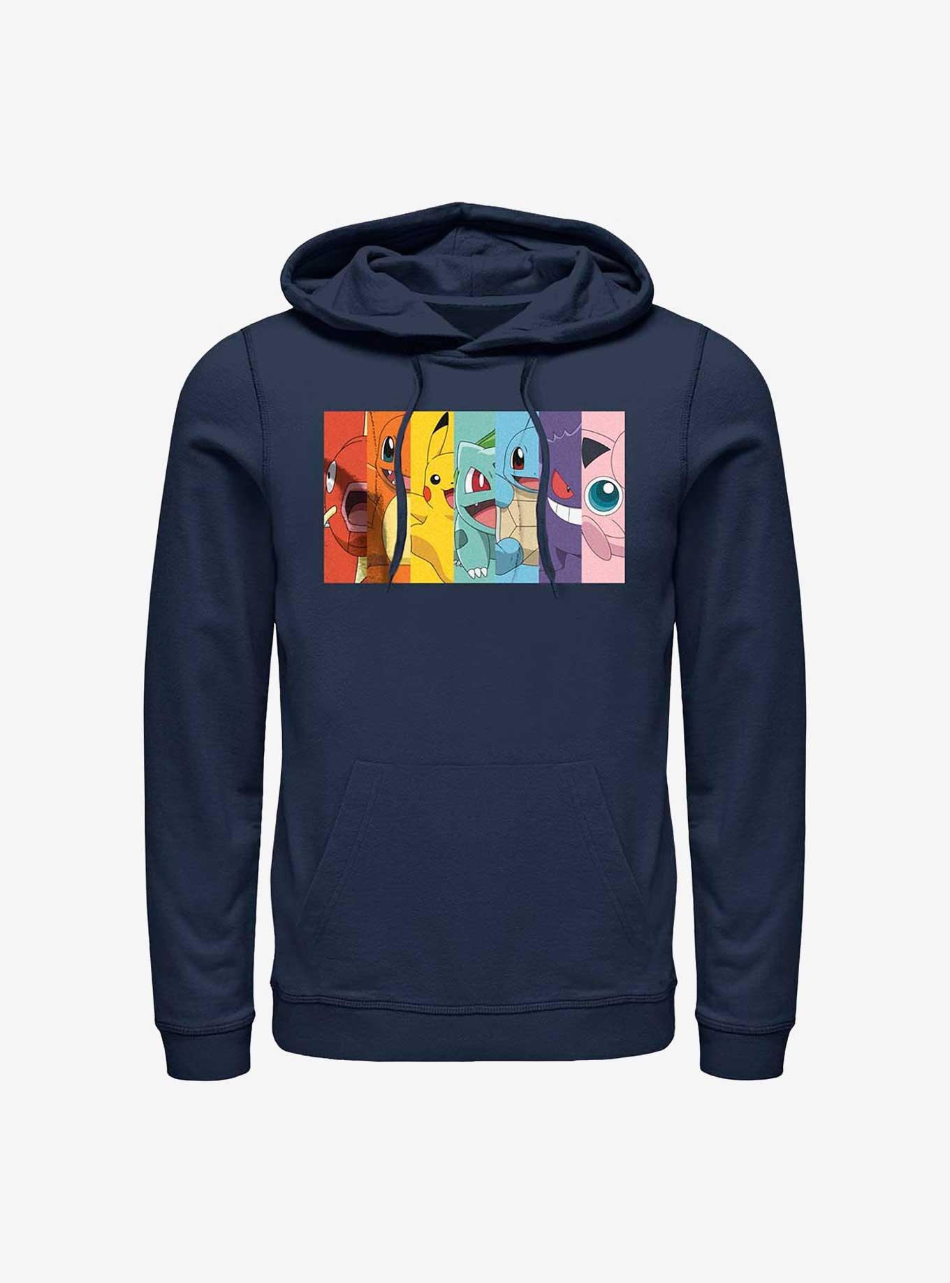 Pokemon Rainbow Panels Hoodie, , hi-res