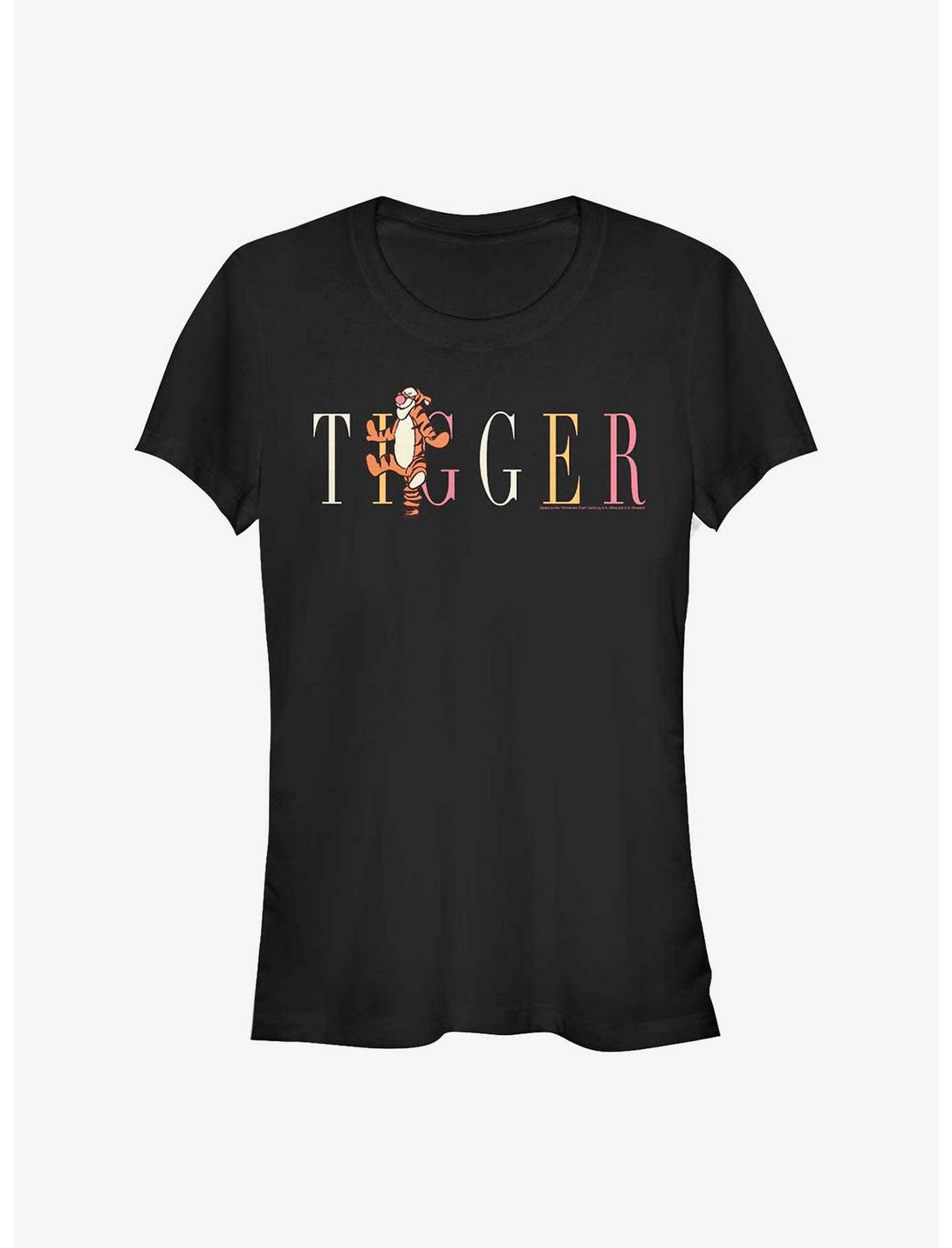 Disney Winnie The Pooh Tigger Fashion Girls T-Shirt, BLACK, hi-res