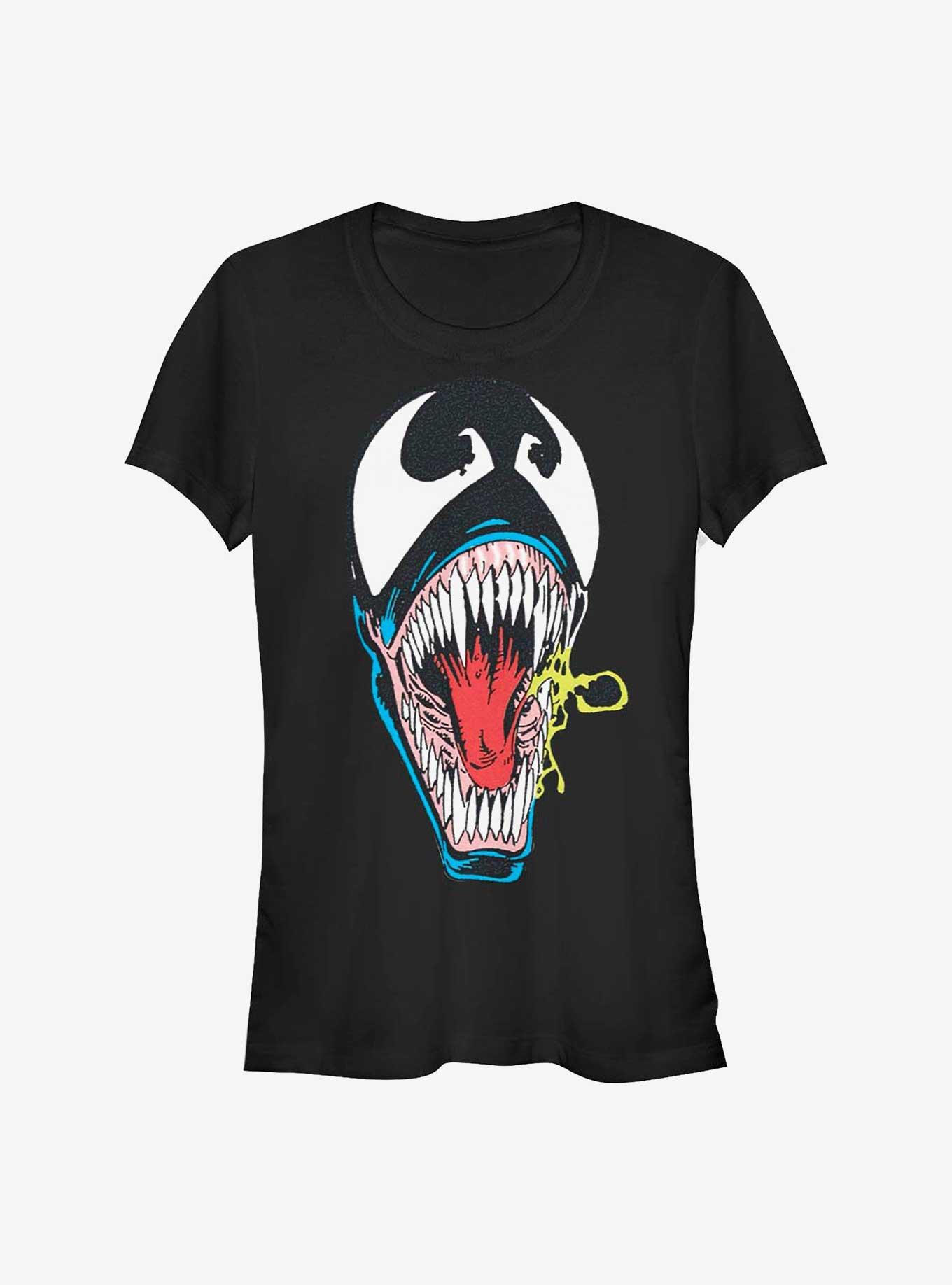 Marvel Spider-Man Retro Venom Girls T-Shirt, BLACK, hi-res