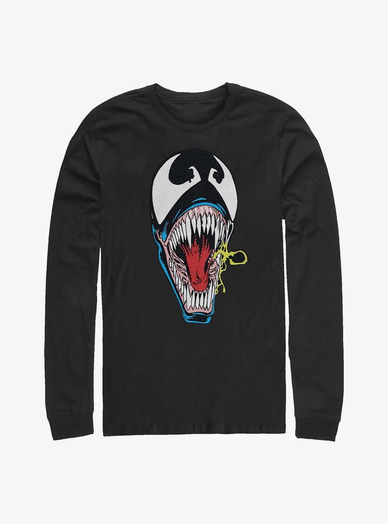 Marvel Spider-Man Retro Venom Long-Sleeve T-Shirt, BLACK, hi-res