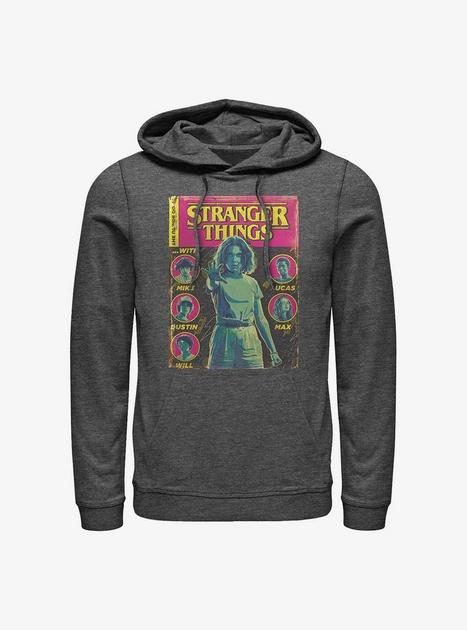 T-Shirt Uomo Stranger Things – Comic Cover Basic Solid Tee – Stampata In USA Con Inchiostri Ecologici