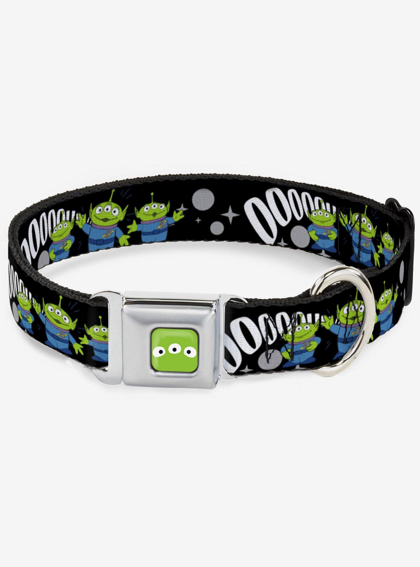 Disney Pixar Toy Story 3 Aliens Ooooohhh Seatbelt Buckle Dog Collar, , hi-res