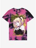Death Note Misa Tie-Dye Boyfriend Fit Girls T-Shirt, MULTI, hi-res
