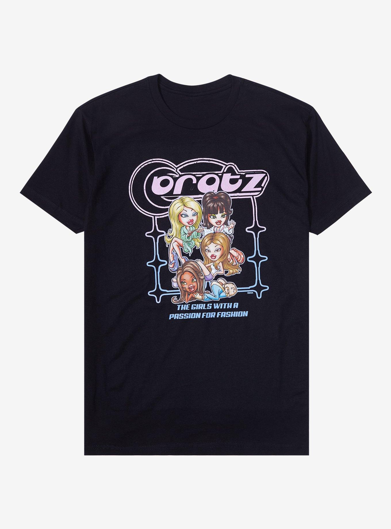 Bratz Squad Boyfriend Fit Girls T-Shirt, MULTI, hi-res