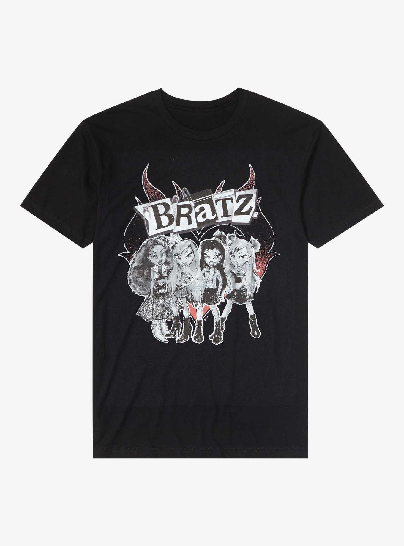 Bratz Pretty 'N' Punk Vintage Boyfriend Fit Girls T-Shirt, , hi-res