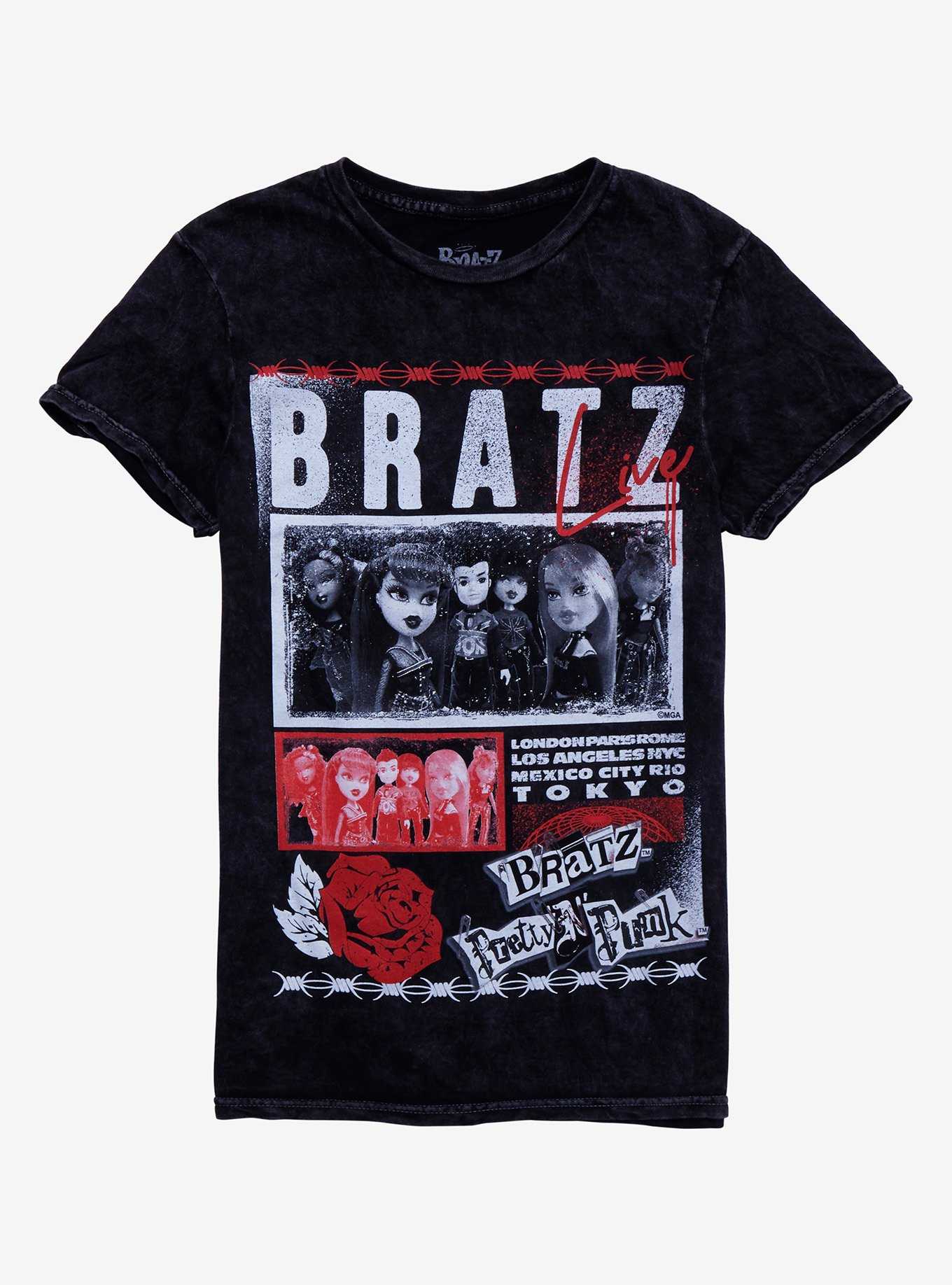 Bratz Pretty 'N' Punk Boyfriend Fit Girls T-Shirt, , hi-res