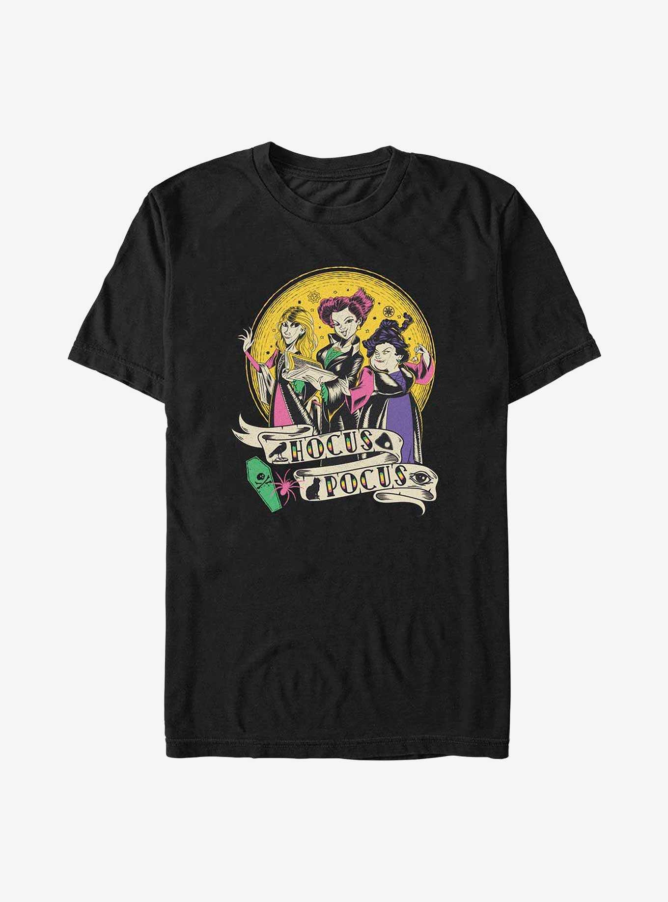 Disney Hocus Pocus Sanderson Sisters Badge T-Shirt, , hi-res