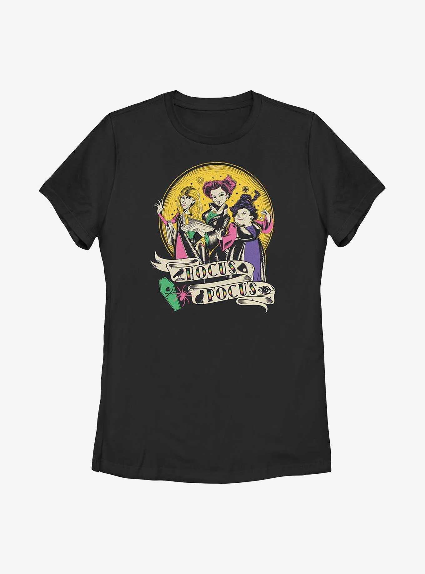 Disney Hocus Pocus Sanderson Sisters Badge Womens T-Shirt, , hi-res