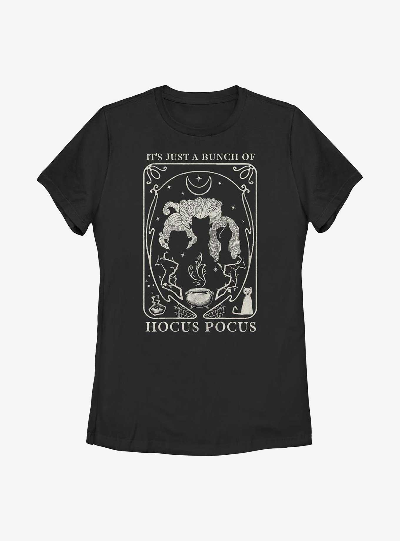 Disney Hocus Pocus Sanderson Sisters Silhouette Womens T-Shirt