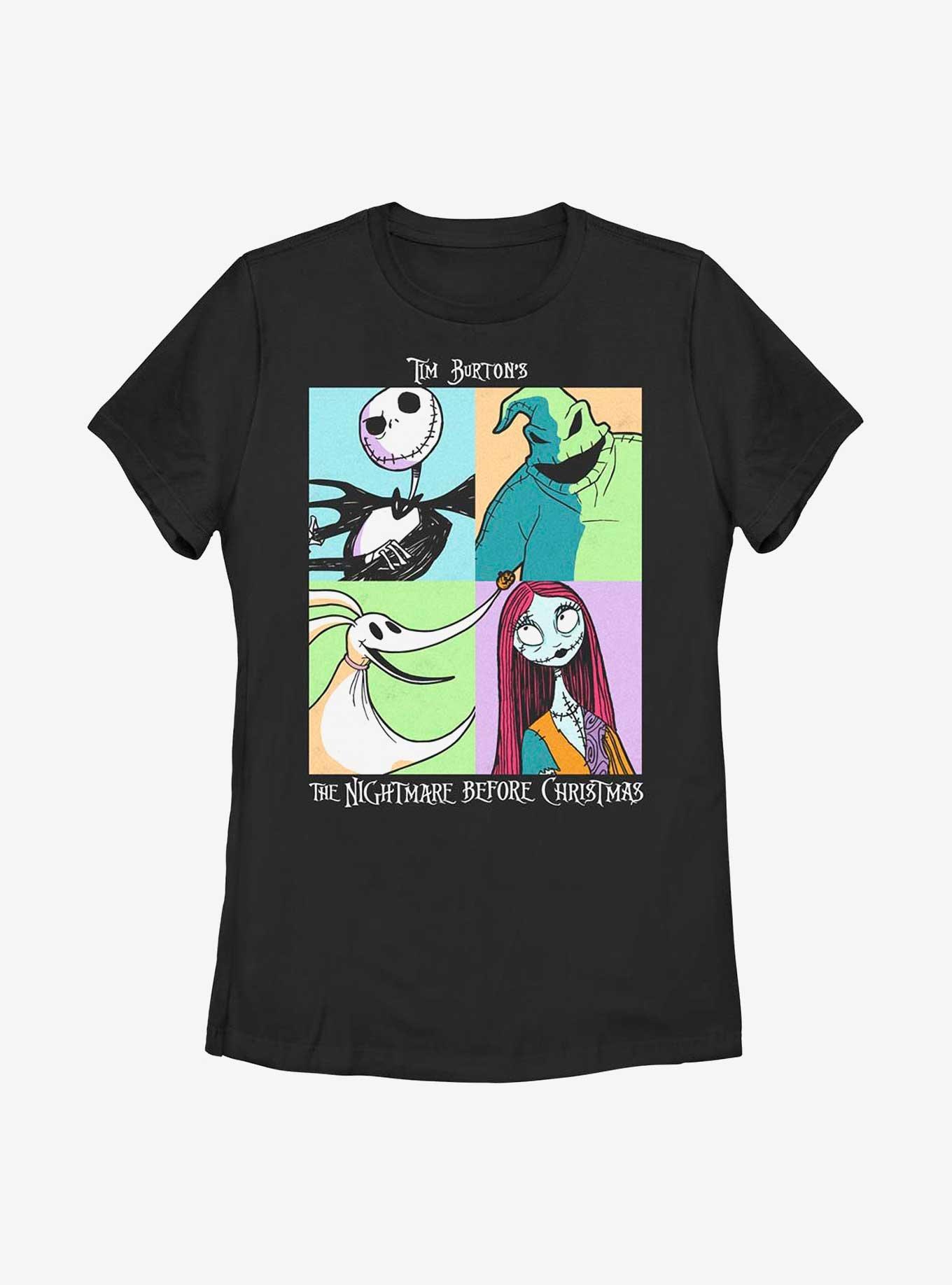 Disney The Nightmare Before Christmas Spooky Bunch Womens T-Shirt, , hi-res