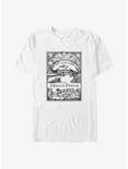 Disney Hocus Pocus Sanderson House Vintage Poster T-Shirt, WHITE, hi-res