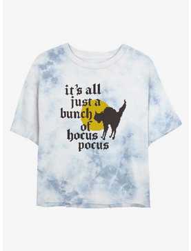 Disney Hocus Pocus Frightened Binx Tie-Dye Womens Crop T-Shirt, , hi-res