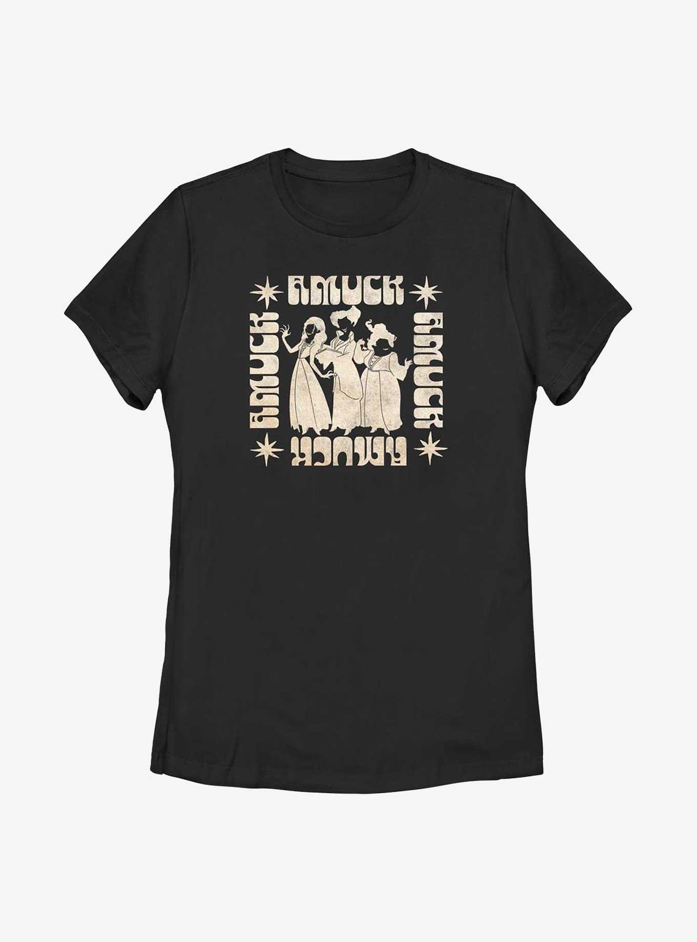 Disney Hocus Pocus Amuck Womens T-Shirt, BLACK, hi-res