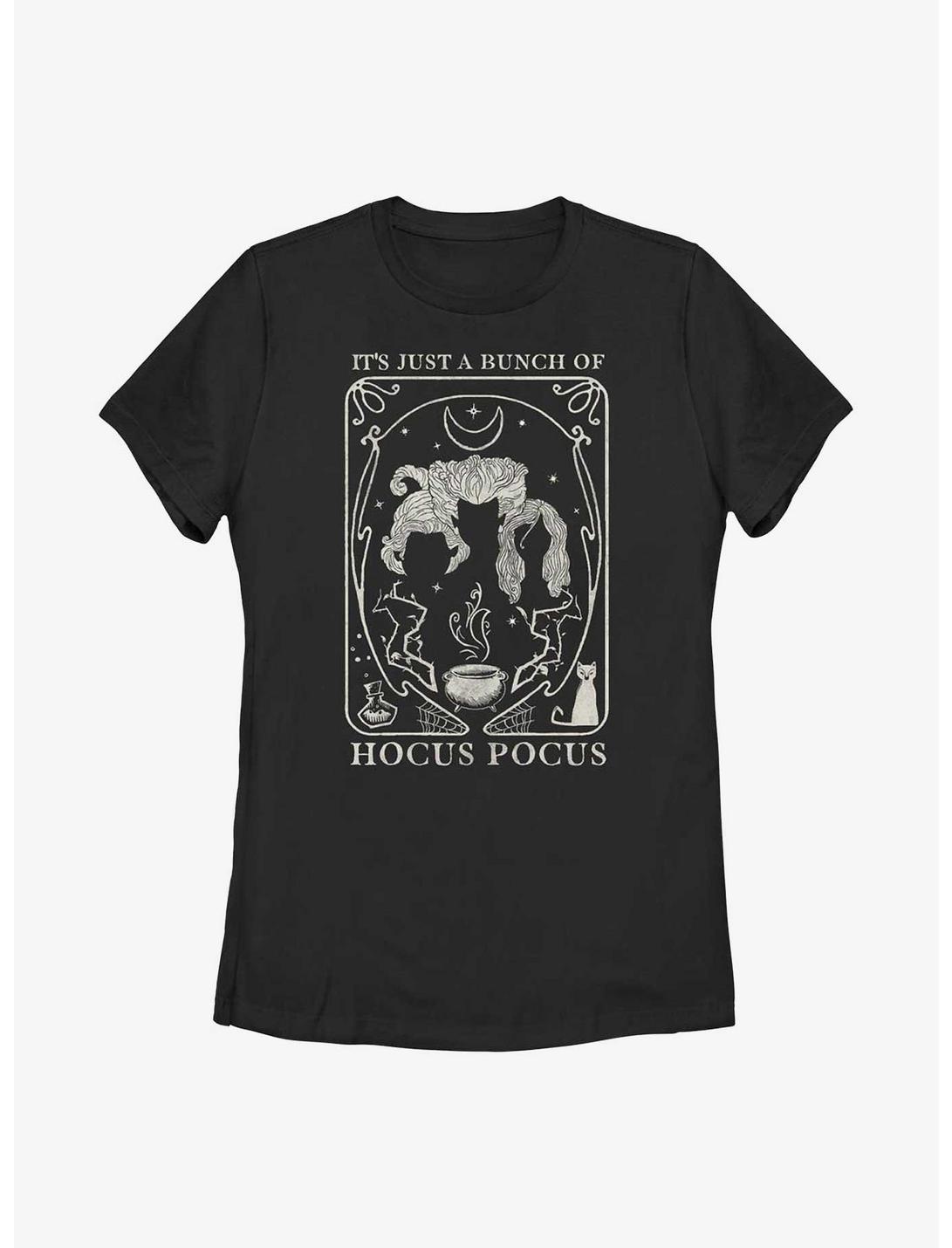 Disney Hocus Pocus Sanderson Sisters Silhouette Womens T-Shirt, BLACK, hi-res